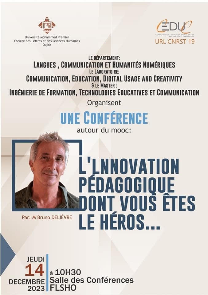 Conférence autour du mooc : L'innovation pédagogique dont vous êtes le héros...